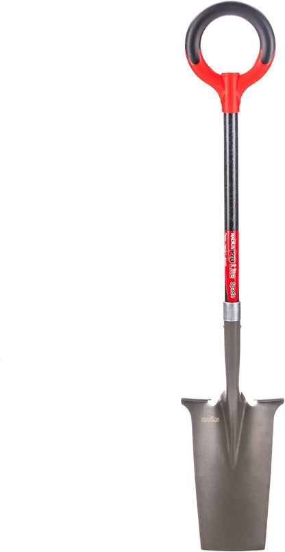 25311 Pro-Lite Ergonomic Carbon Steel Digging Fork, Red