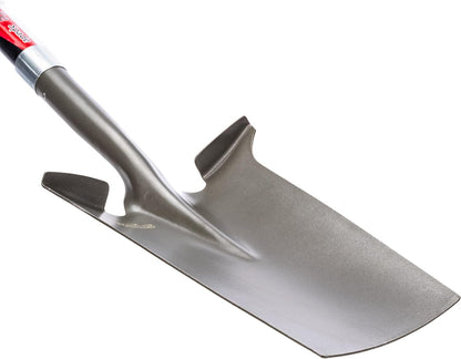 25311 Pro-Lite Ergonomic Carbon Steel Digging Fork, Red