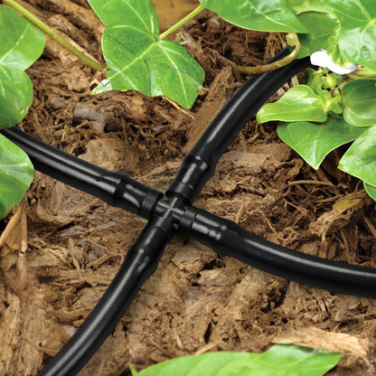 230 Pcs 1/4 Inch Drip Irrigation Fittings Kit, 1/4" Dripline Complete Barbed Connectors- Nozzles, Micro Drips, Nozzle Tees, Single Barbs, Couplers, Tees, Valves, Elbows, Plugs, Crosses, Stakes