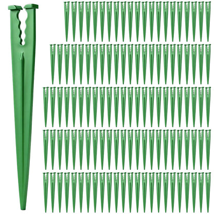 230 Pcs 1/4 Inch Drip Irrigation Fittings Kit, 1/4" Dripline Complete Barbed Connectors- Nozzles, Micro Drips, Nozzle Tees, Single Barbs, Couplers, Tees, Valves, Elbows, Plugs, Crosses, Stakes