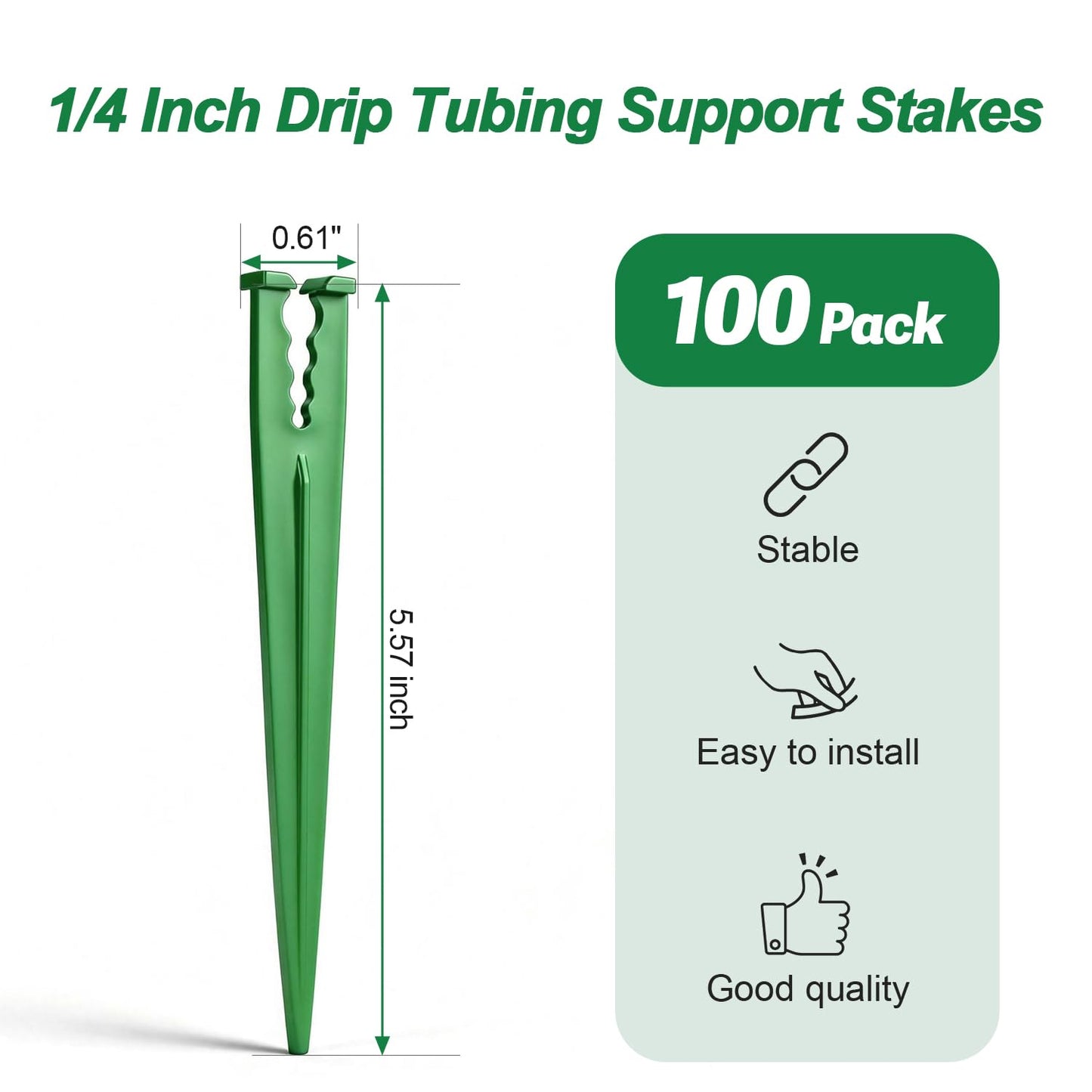 230 Pcs 1/4 Inch Drip Irrigation Fittings Kit, 1/4" Dripline Complete Barbed Connectors- Nozzles, Micro Drips, Nozzle Tees, Single Barbs, Couplers, Tees, Valves, Elbows, Plugs, Crosses, Stakes