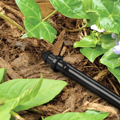 230 Pcs 1/4 Inch Drip Irrigation Fittings Kit, 1/4" Dripline Complete Barbed Connectors- Nozzles, Micro Drips, Nozzle Tees, Single Barbs, Couplers, Tees, Valves, Elbows, Plugs, Crosses, Stakes