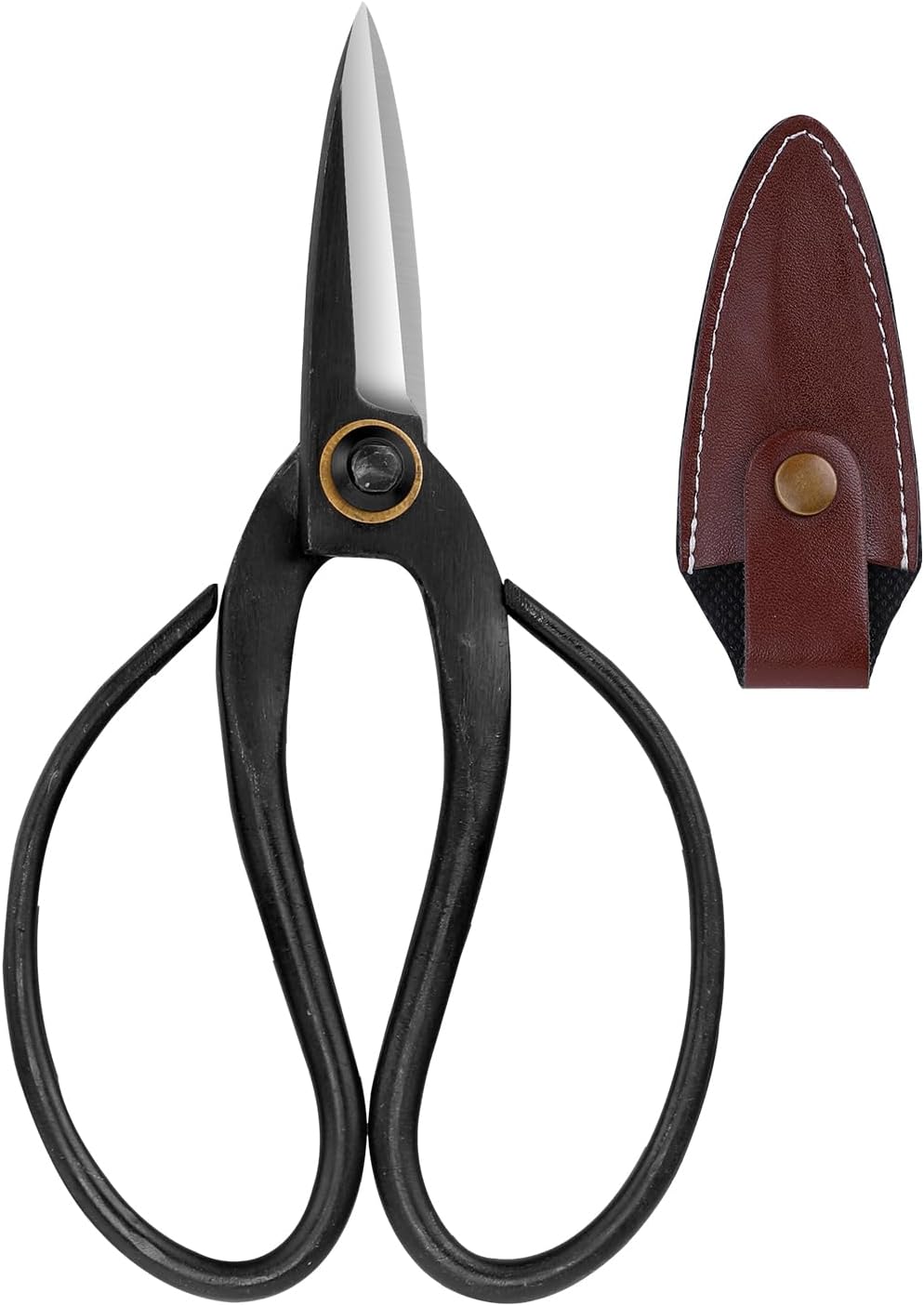 Japanese Bonsai Shears, Long Handle Gardening Scissors