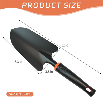 Hand Weed Puller Tool, Handy Forked Head Trowel Carbon Steel Shovel Weeder Puller Tool for Courtyards and Gardens