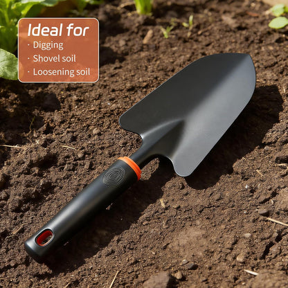 Hand Weed Puller Tool, Handy Forked Head Trowel Carbon Steel Shovel Weeder Puller Tool for Courtyards and Gardens