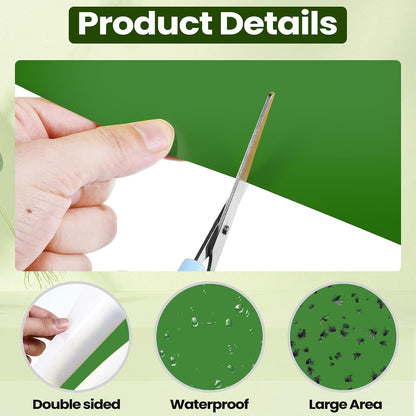 Qualirey 100 Pcs 6x8 Inch Blue Sticky Traps for Thrips
