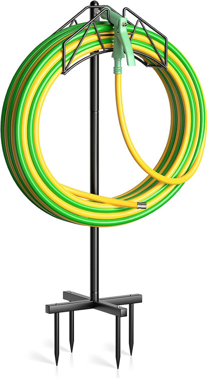 Garden Heavy Duty Hose Holder Stands Storage Rack Freestanding for Outside