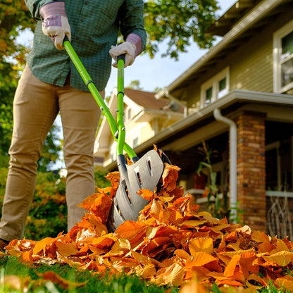 50002 Gator Grabber Telescoping Leaf Clean-Up Tool, Green/Black