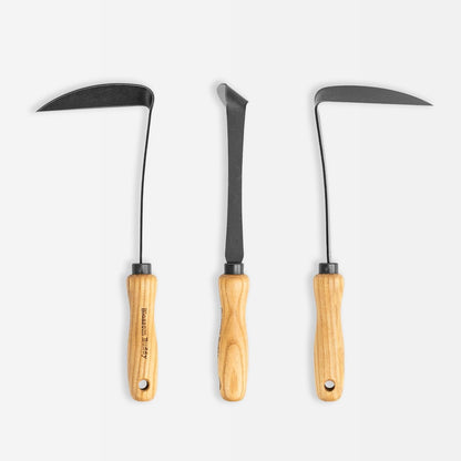 Japanese Weeding Sickle, Stainless Steel Cape Cod Weeder Garden Hand Hoe