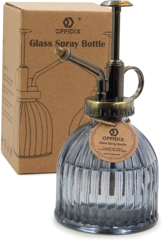 Plant Mister Plant Water Spray Bottle, Vintage Style Gray 6.7 oz