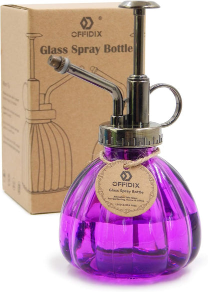 Plant Mister Plant Water Spray Bottle, Vintage Style Gray 6.7 oz