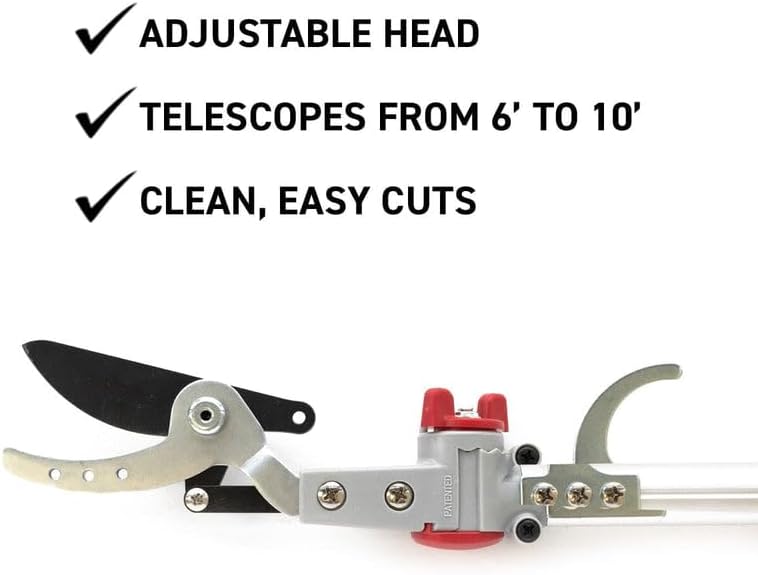 Telescoping Long-Reach Bypass Pruner