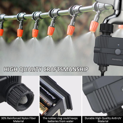 WiFi Sprinkler Irrigation Timer Garden Watering Hose Timer with Rain Delay