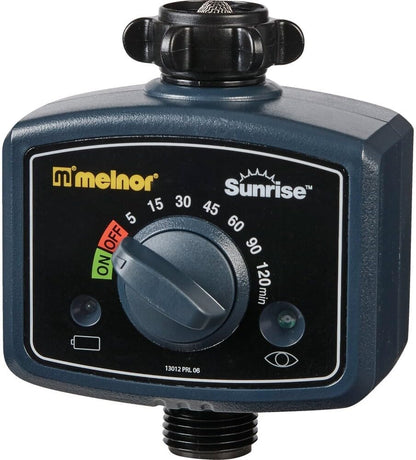65164AMZ Sunrise Daily Water Timer, Grey, Black