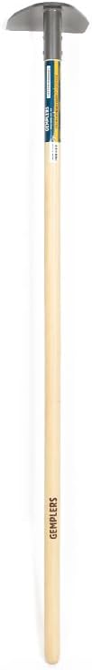 7" Field Hoe with Wood Handle for Weeding and Cultivating, Steel Gardening Tool