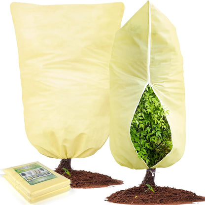 2 Packs Plant Covers for Winter 31"Wx47"H, Shrub Covers for Winter