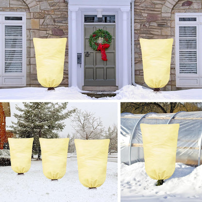 2 Packs Plant Covers for Winter 31"Wx47"H, Shrub Covers for Winter