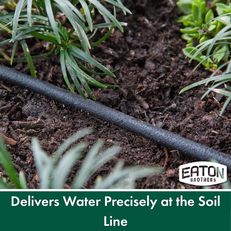 Bulk Soaker Hose – 100 ft, 1/4" Inner Diameter – Flexible Drip Watering Line for Gardens, Raised Beds & Landscaping – Durable, No-End Design for Custom Length Systems