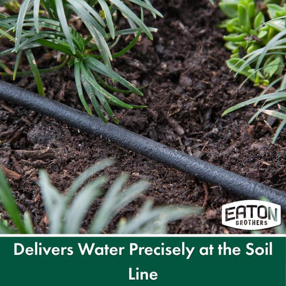 Bulk Soaker Hose – 100 ft, 1/4" Inner Diameter – Flexible Drip Watering Line for Gardens, Raised Beds & Landscaping – Durable, No-End Design for Custom Length Systems