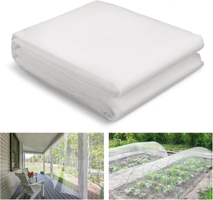 10x20ft Strong PP Nanocomposite Mosquito Net Garden Netting, Black