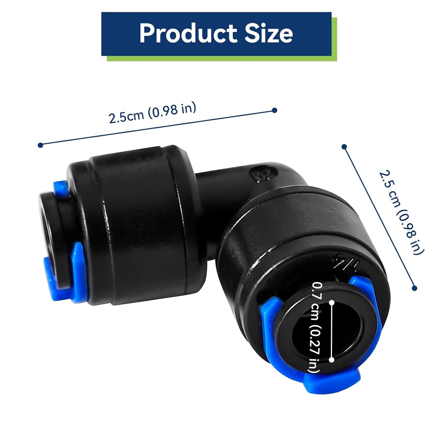 20PCS 1/4 inch Tubing Drip Irrigation Vortex Emitters,Degree Drip Emitter Sprayer with Stake, Irrigation Dripper Sprinklers for Drip Irrigation System Parts & Connectors