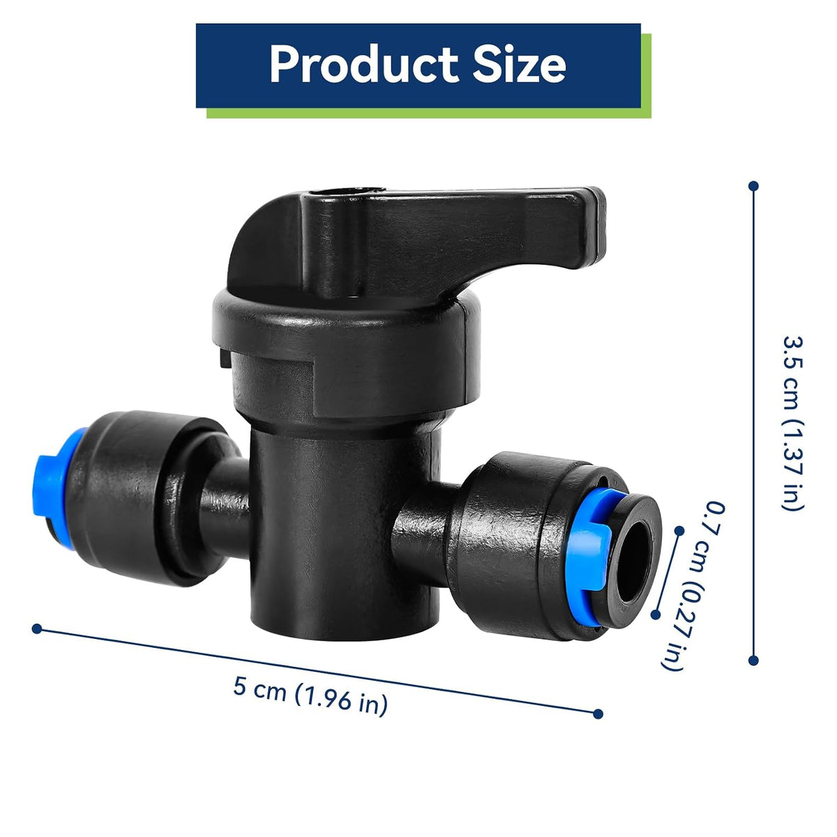 20PCS 1/4 inch Tubing Drip Irrigation Vortex Emitters,Degree Drip Emitter Sprayer with Stake, Irrigation Dripper Sprinklers for Drip Irrigation System Parts & Connectors
