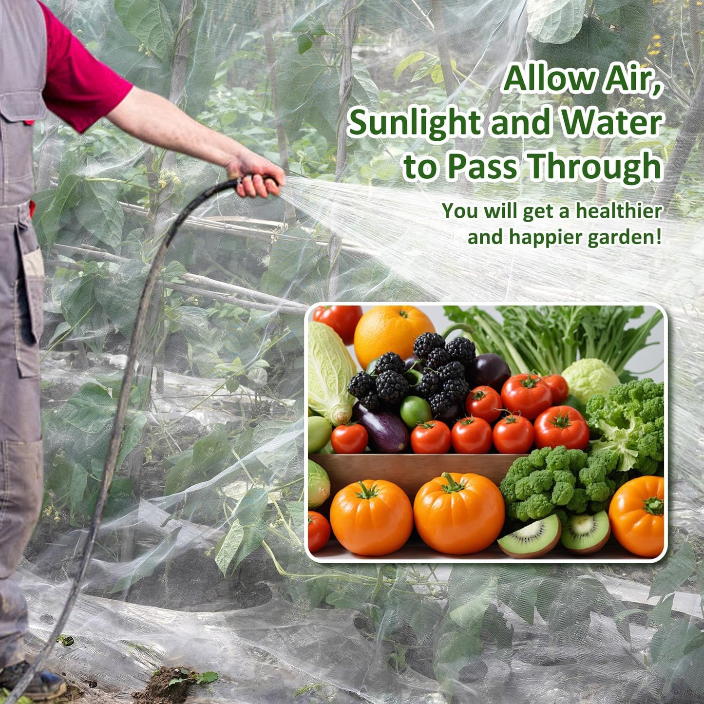 4 x10 ft Black Garden Netting Row Cover, Ultra Fine Mesh for Protection Row Cover Raised Bed Screen Mesh Greenhouse Mosquito Net, Protecting Tree Plants Vegetable Flowers Fruits