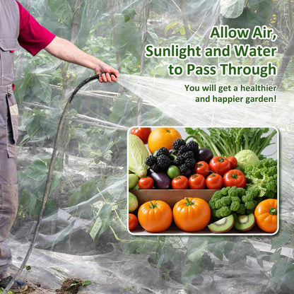 4 x10 ft Black Garden Netting Row Cover, Ultra Fine Mesh for Protection Row Cover Raised Bed Screen Mesh Greenhouse Mosquito Net, Protecting Tree Plants Vegetable Flowers Fruits
