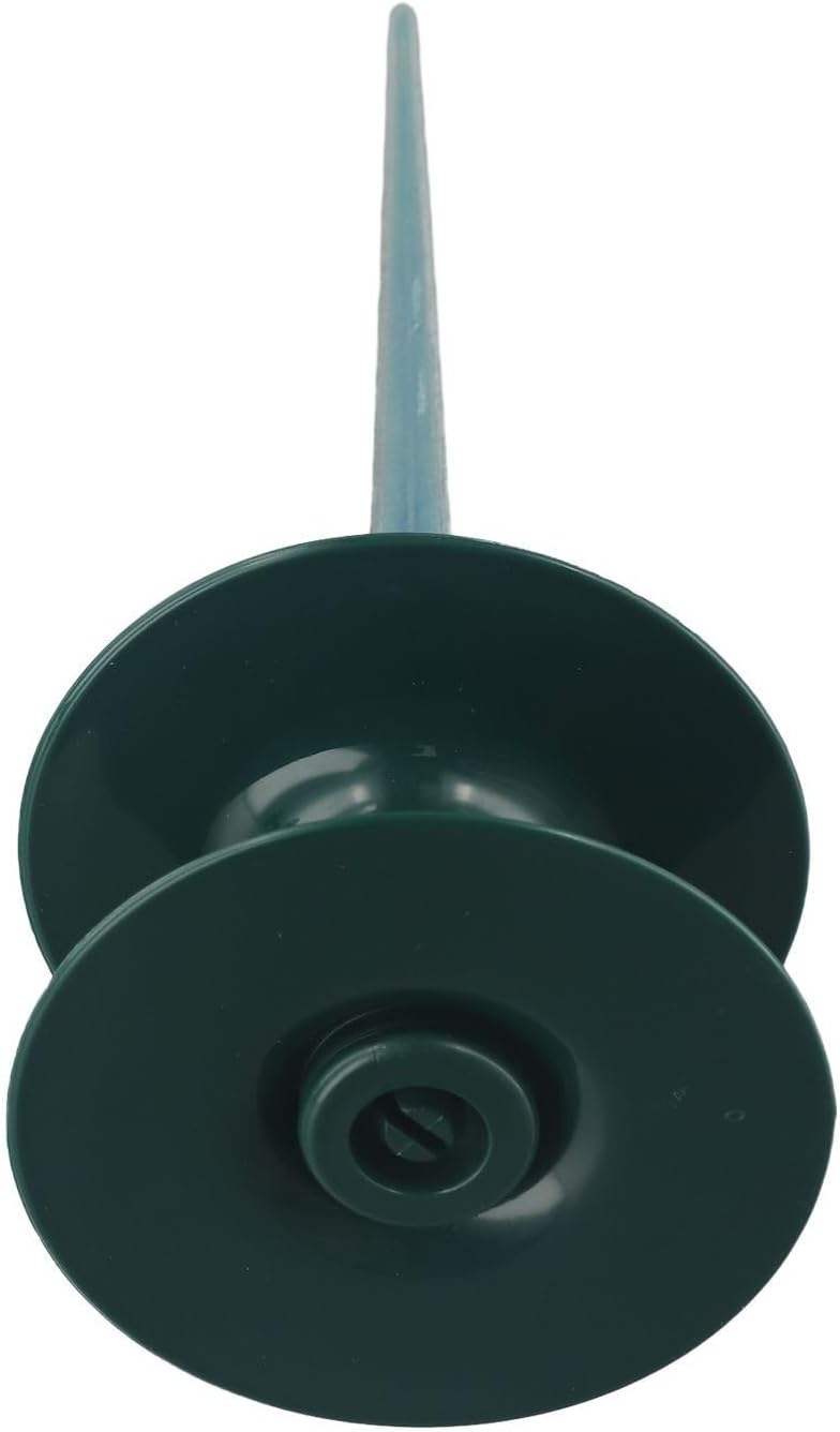 Garden Hose Smooth Roller Guide with Heavy Duty Zinc Spike, ABS Resin Wheel for Hose Protection Around Plants(2pcs)