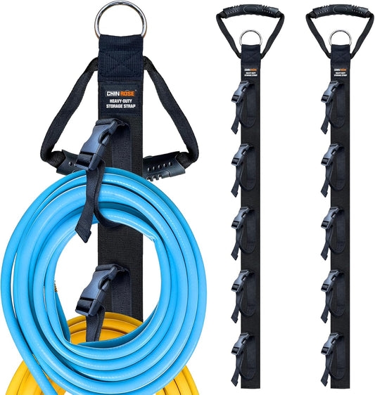 Adjustable Wall Mounted Extension Cord Organizer 2-Pack