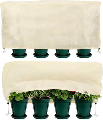 Plant Covers Freeze Protection, 10 ft x 30 ft 1.2oz Frost Blankets for Outdoor Plants in Winter, Floating Row Cover for Vegetable Garden, Frost Cloth Plant Freeze Protection