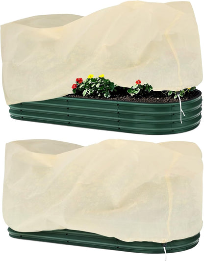 Plant Covers Freeze Protection, 10 ft x 30 ft 1.2oz Frost Blankets for Outdoor Plants in Winter, Floating Row Cover for Vegetable Garden, Frost Cloth Plant Freeze Protection