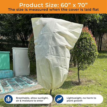 Plant Covers Freeze Protection, 10 ft x 30 ft 1.2oz Frost Blankets for Outdoor Plants in Winter, Floating Row Cover for Vegetable Garden, Frost Cloth Plant Freeze Protection