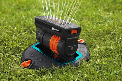 OS 140 pop-up Rectangular Sprinkler: Sprinkler System for Square and Rectangular Areas up to 140 m² in Size, Fitted Flush to The Ground (8223-20)