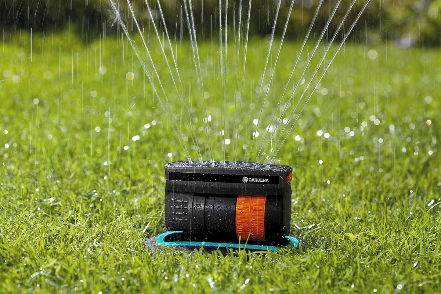 OS 140 pop-up Rectangular Sprinkler: Sprinkler System for Square and Rectangular Areas up to 140 m² in Size, Fitted Flush to The Ground (8223-20)