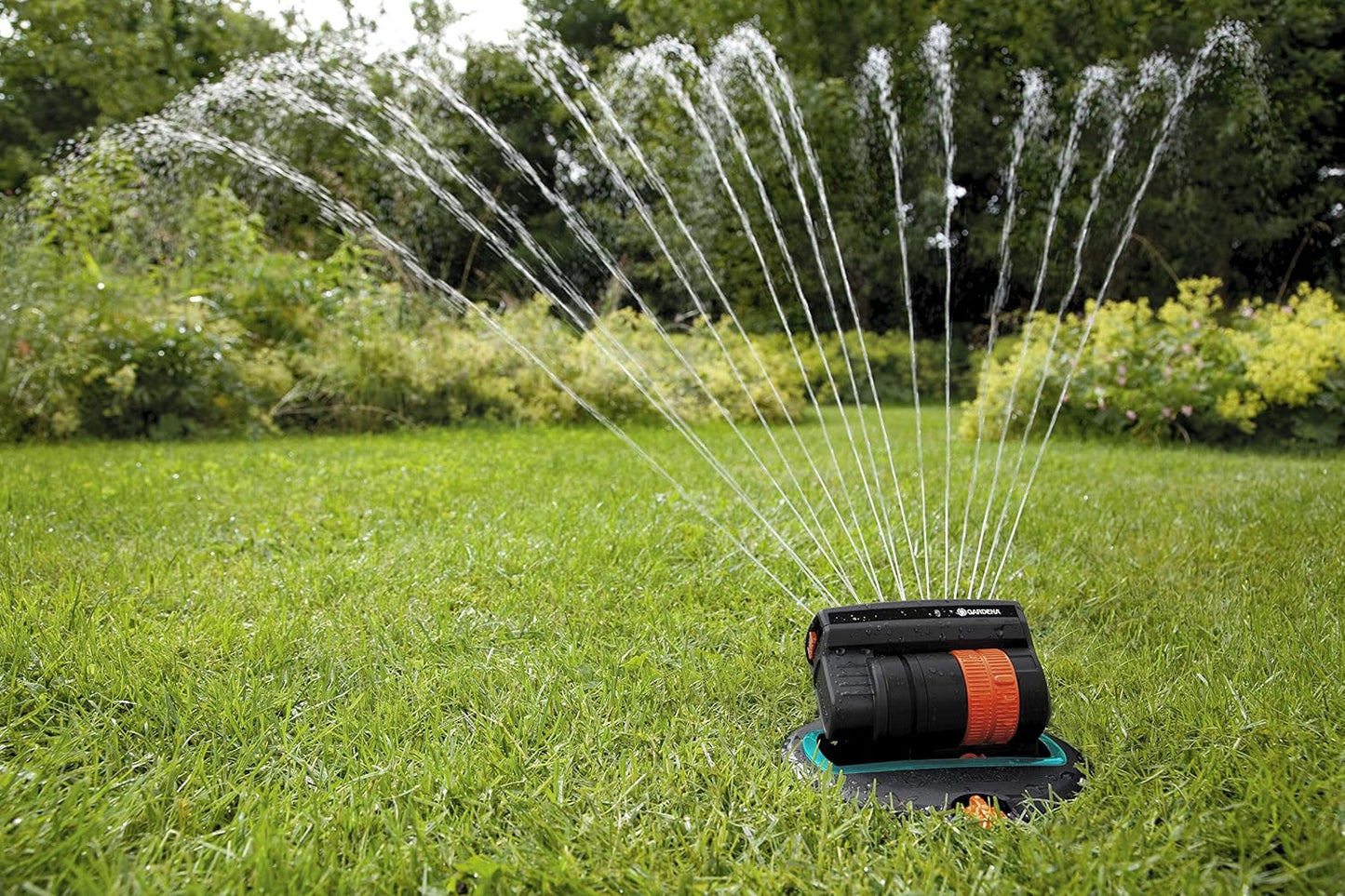 OS 140 pop-up Rectangular Sprinkler: Sprinkler System for Square and Rectangular Areas up to 140 m² in Size, Fitted Flush to The Ground (8223-20)