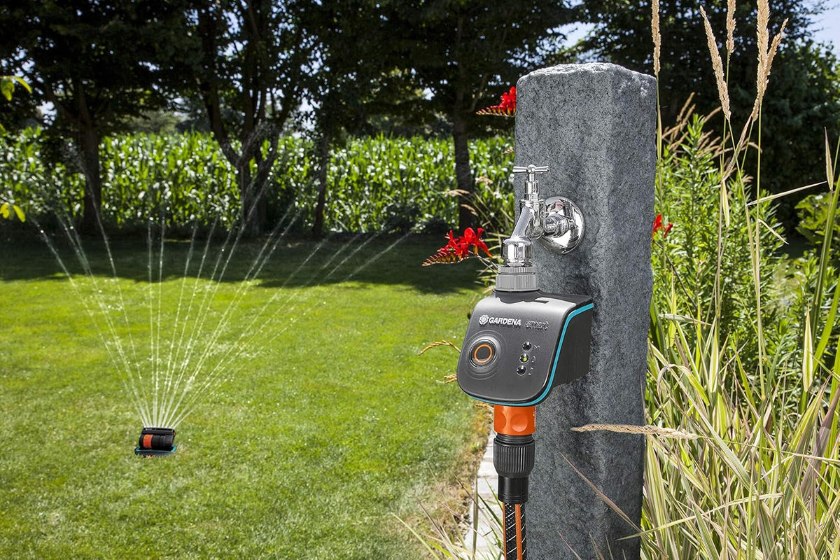 OS 140 pop-up Rectangular Sprinkler: Sprinkler System for Square and Rectangular Areas up to 140 m² in Size, Fitted Flush to The Ground (8223-20)