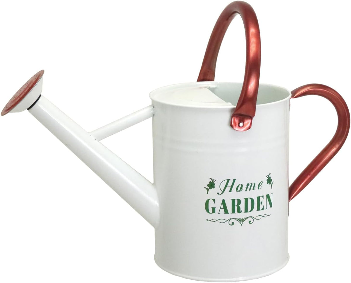 Metal Watering Can for Outdoor Plants, 1 Gallon Galvanized Steel Watering Can with Removable spout for Outdoor & Indoor Use, Perfect for Garden Flower, Houseplants, Copper