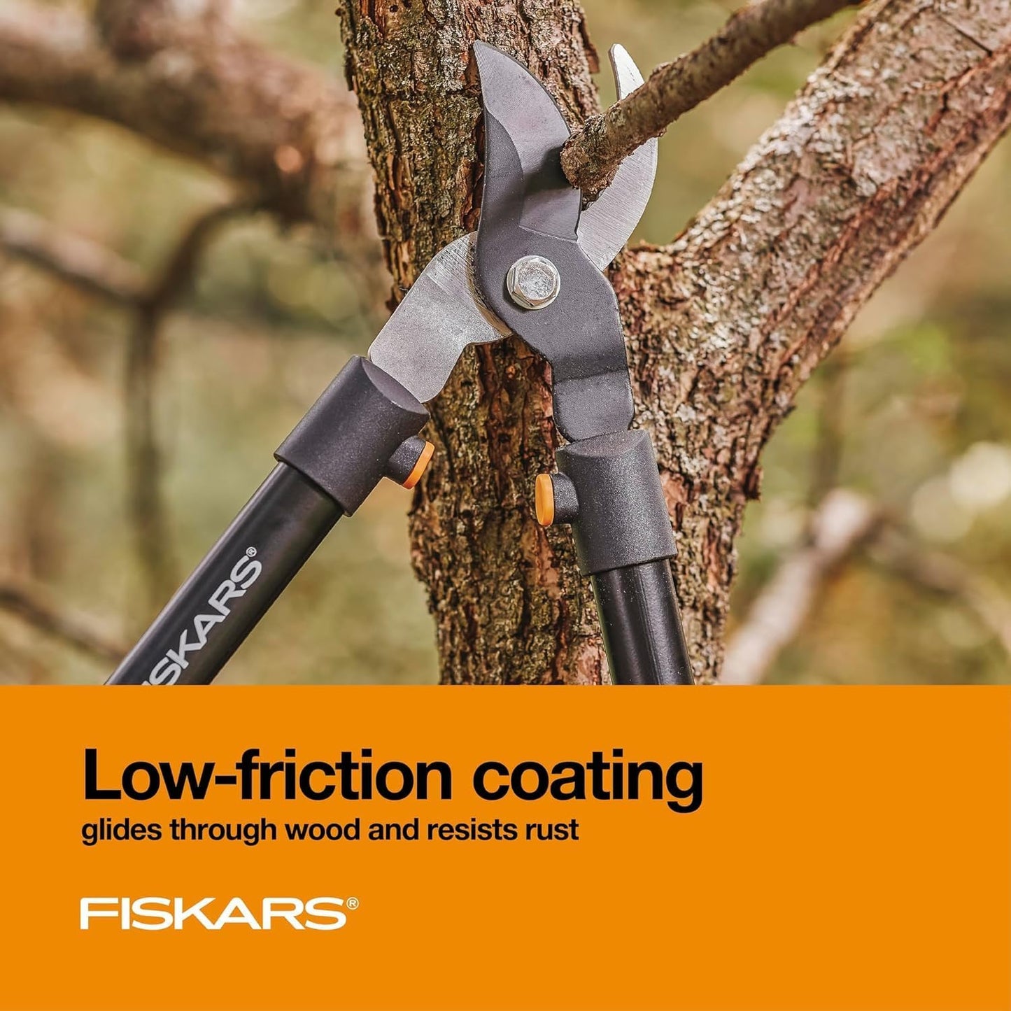 28” Garden Bypass Loppers, Tree Trimmer with 1.5" Cut Capacity