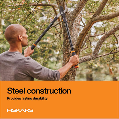28” Garden Bypass Loppers, Tree Trimmer with 1.5" Cut Capacity