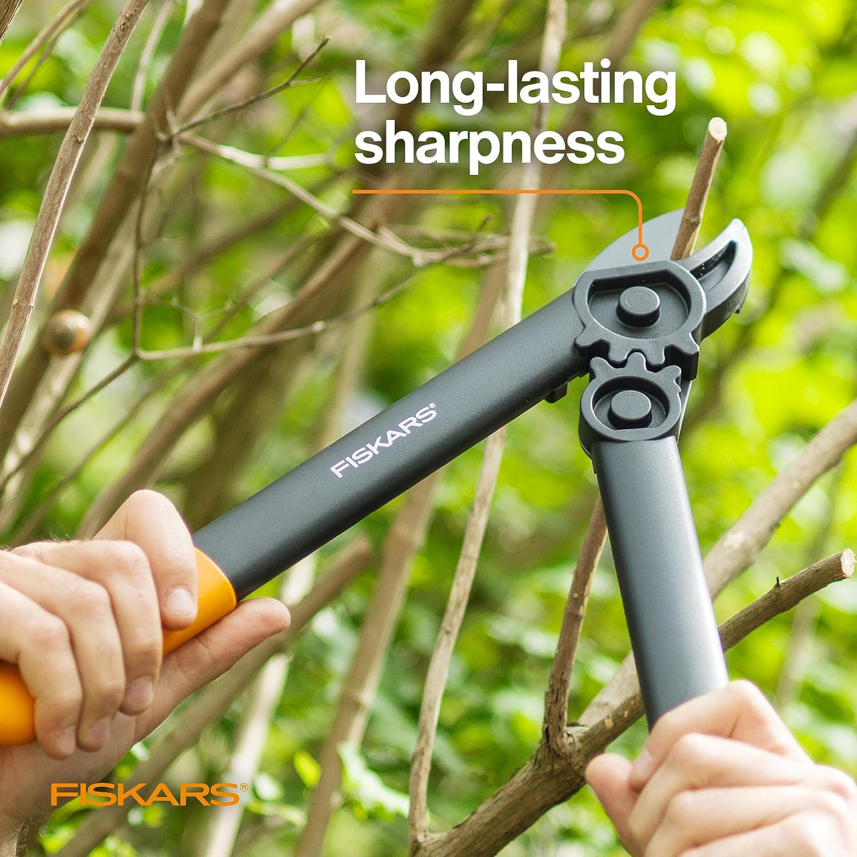 28” Garden Bypass Loppers, Tree Trimmer with 1.5" Cut Capacity