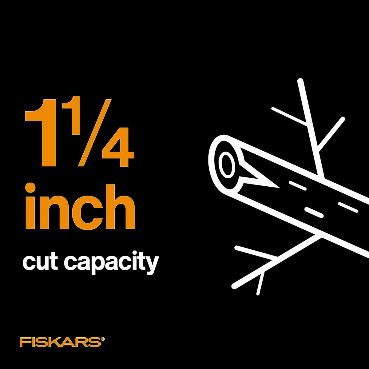 28” Garden Bypass Loppers, Tree Trimmer with 1.5" Cut Capacity