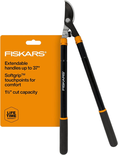 28” Garden Bypass Loppers, Tree Trimmer with 1.5" Cut Capacity