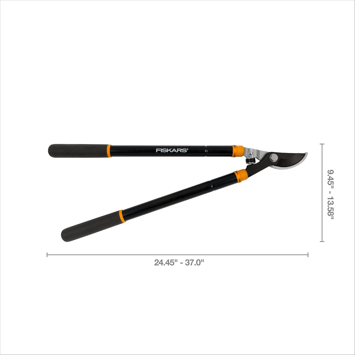 28” Garden Bypass Loppers, Tree Trimmer with 1.5" Cut Capacity