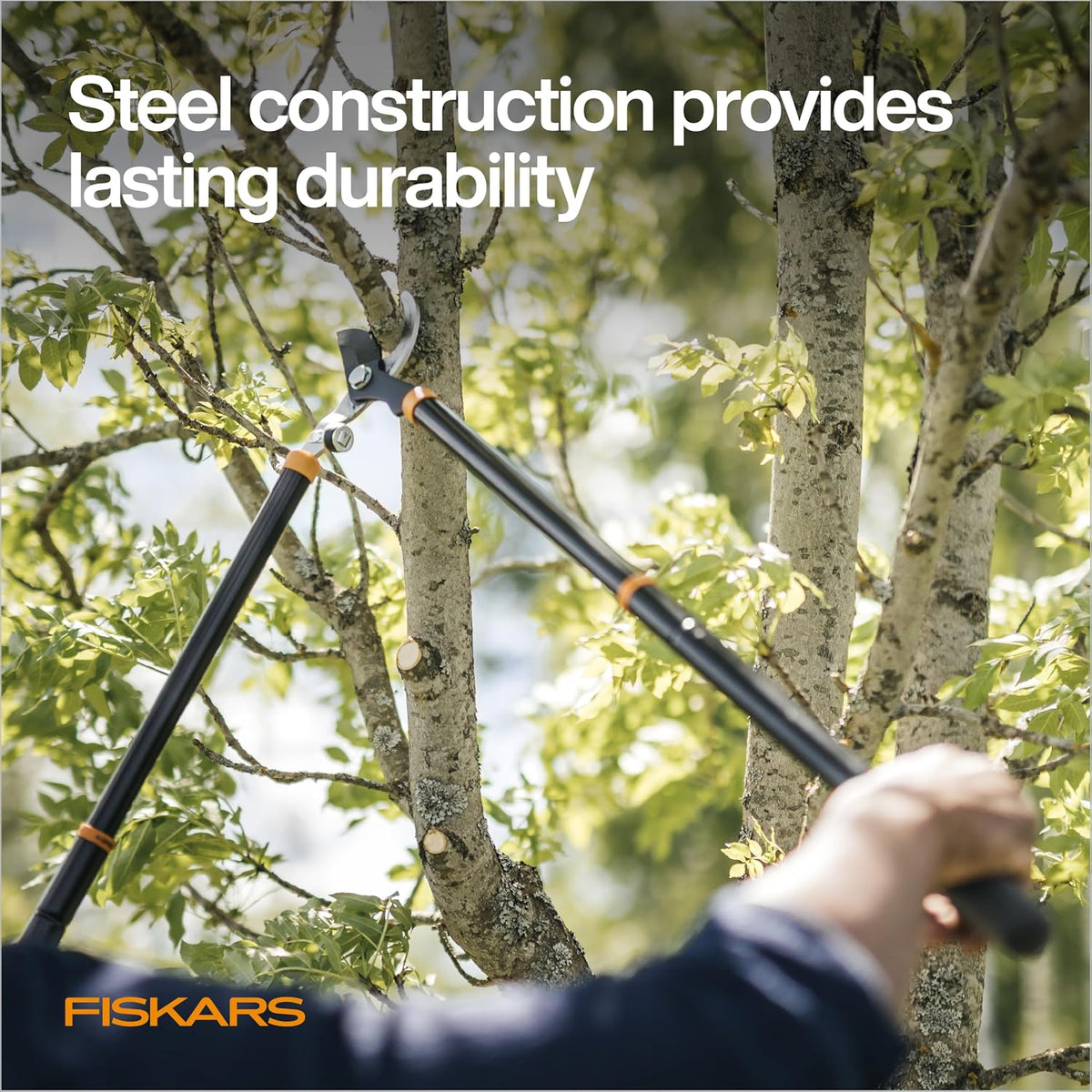 28” Garden Bypass Loppers, Tree Trimmer with 1.5" Cut Capacity