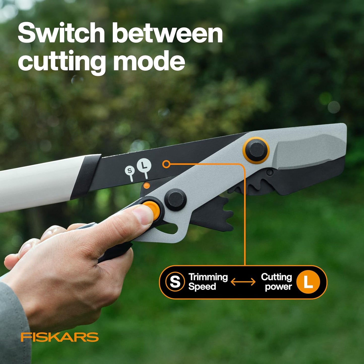 28” Garden Bypass Loppers, Tree Trimmer with 1.5" Cut Capacity