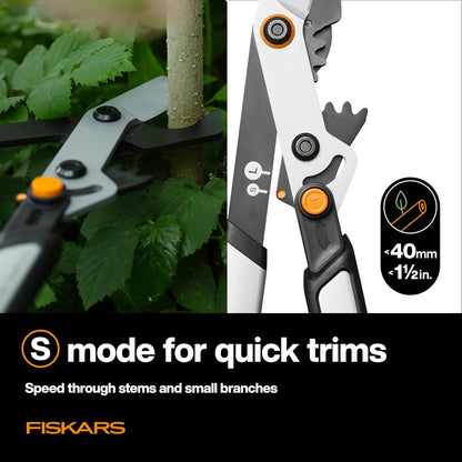 28” Garden Bypass Loppers, Tree Trimmer with 1.5" Cut Capacity