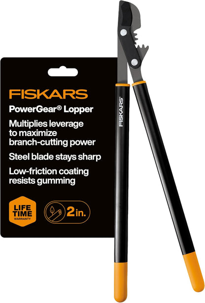 28” Garden Bypass Loppers, Tree Trimmer with 1.5" Cut Capacity