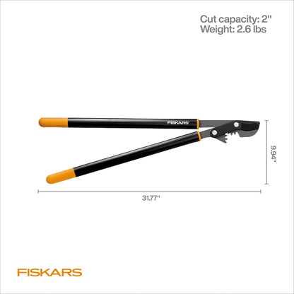 28” Garden Bypass Loppers, Tree Trimmer with 1.5" Cut Capacity