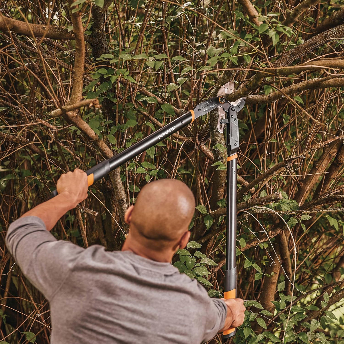 28” Garden Bypass Loppers, Tree Trimmer with 1.5" Cut Capacity